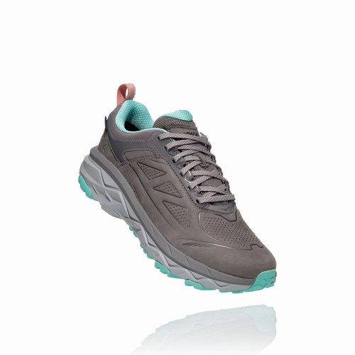 Hoka One One CHALLENGER LOW GORE-TEX Lifestyle Shoes For Women India Grey IN-4083